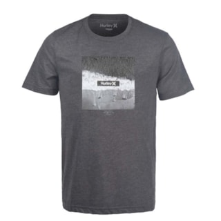 Camiseta Hurley Silk Dirk Cinza Camiseta Hurley Silk Dirk Cinza