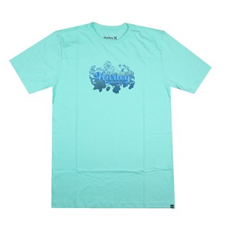 Camiseta Hurley Silk Flower Menta 