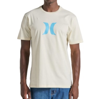 Camiseta Hurley Silk Icon Off White