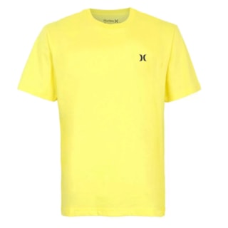 Camiseta Hurley Silk Mini Icon Amarelo