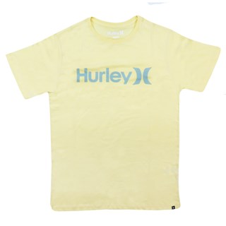 Camiseta Hurley Silk O e O Amarela