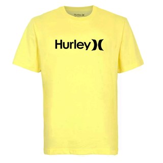 Camiseta Hurley Silk OeO Solid Amarela
