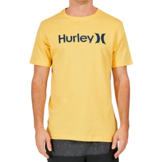 Camiseta Hurley Silk OeO Solid Amarela