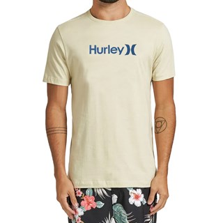 Camiseta Hurley Silk OeO Solid Areia
