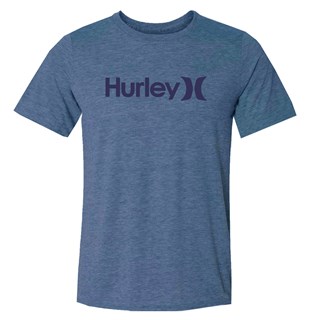 Camiseta Hurley Silk OeO Solid Azul