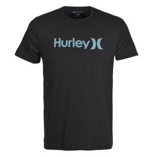 Camiseta Hurley Silk OeO Solid Preta