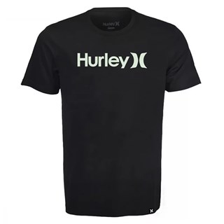 Camiseta Hurley Silk OeO Solid Preta