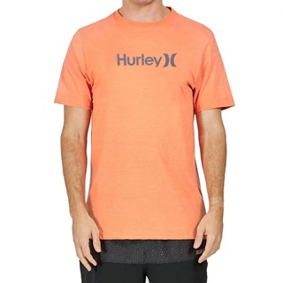 Camiseta Hurley Silk OeO Solid Salmão
