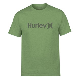 Camiseta Hurley Silk OeO Solid Verde Musgo