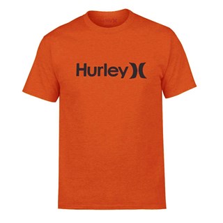 Camiseta Hurley Silk OeO Solid Vermelho Mescla