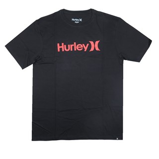 Camiseta Hurley Silk Solid Preta