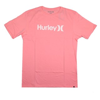 Camiseta Hurley Silk Solid Rosa