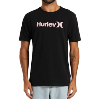 Camiseta Hurley Silk Solide Preta