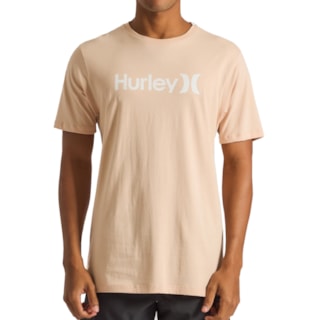 Camiseta Hurley Solid Rosa