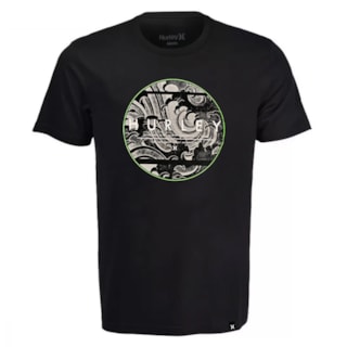 Camiseta Hurley Surf And Enjoy Preta