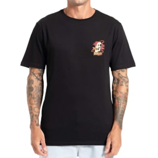 Camiseta Hurley Surf Skull Preta