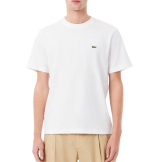 Camiseta Lacoste Básica TH7318 Blanc