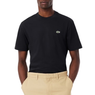 Camiseta Lacoste Básica TH7318 Noir