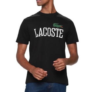 Camiseta Lacoste Casual TH5805 Noir