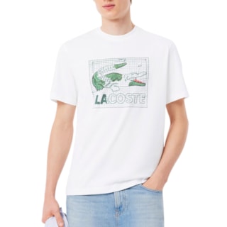 Camiseta Lacoste Estampada TH1446