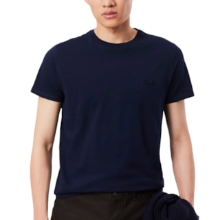 Camiseta Lacoste Regular Fit Marine