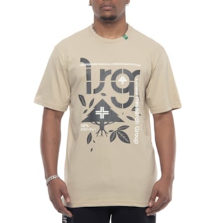 Camiseta LRG Cycle Leaves Areia