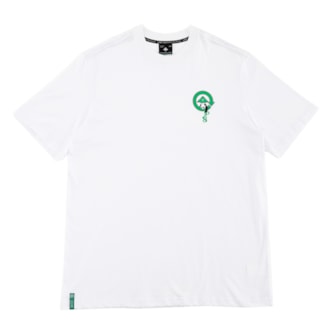 Camiseta LRG Panda Script Grab Knit Branco