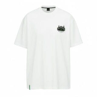 Camiseta LRG Panda Squatch Branca