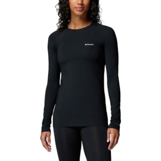 Camiseta Manga Longa Feminina Columbia Midweight II Black