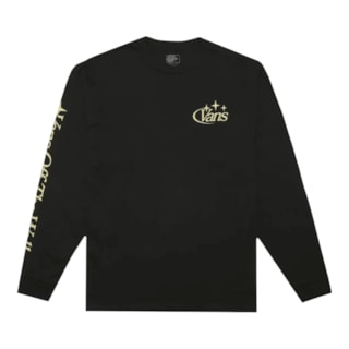 Camiseta Manga Longa Vans Advances Vee Black