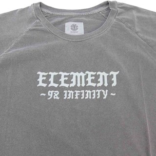 Camiseta Masculina Element Infinity Cinza