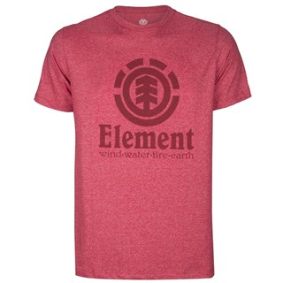 Camiseta Masculina Element Moulitree Vinho
