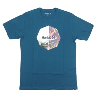 Camiseta Masculina Hurley Azul 635021