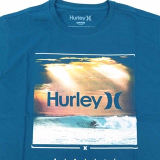 Camiseta Masculina Hurley Azul