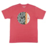 Camiseta Masculina Hurley Bordô