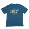 Camiseta Masculina Hurley Plus Size Azul Marinho