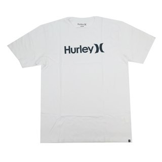 Camiseta Masculina Hurley Silk Branca Plus Size