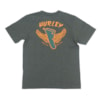 Camiseta Masculina Hurley Silk Ridin Cinza