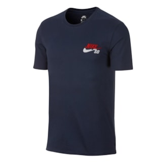 Camiseta Masculina Nike SB Azul 875329-451 Camiseta Masculina Nike SB Azul 875329-451