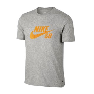 Camiseta Masculina Nike SB Cinza 821946-073