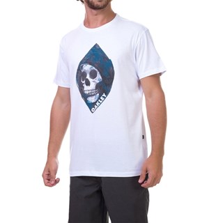 Camiseta Masculina Oakley Fearful California Branca