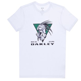 Camiseta Masculina Oakley Iconic Tee Branca