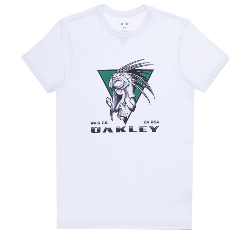 Compre Camiseta Masculina Oakley Iconic Tee Branca na Back Wash!