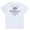Camiseta Masculina Oakley Trank Trad Branca