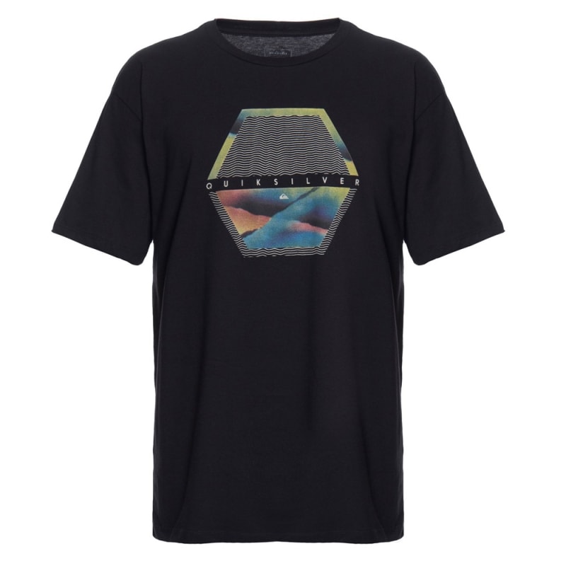 Camiseta Masculina Quiksilver Confort Place Preto