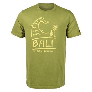 Camiseta Masculina Rip Curl Bali Verde