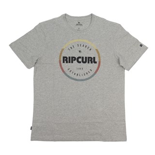 Camiseta Masculina Rip Curl Cinza - CTE0487