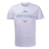 Camiseta Masculina Rip Curl Diamonds Plus Size Branca