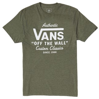 Camiseta Masculina Vans Holder Street Verde