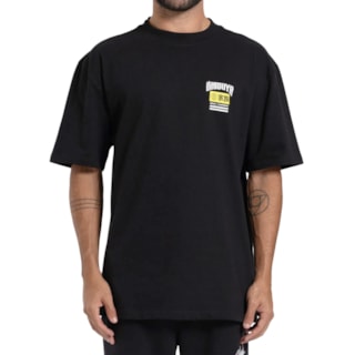 Camiseta Max Fit Hurley x Shibuya Escama Preta